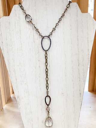 Drop Charm Necklace