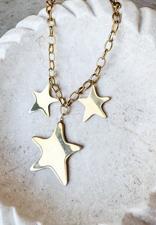 Gold Star Necklace