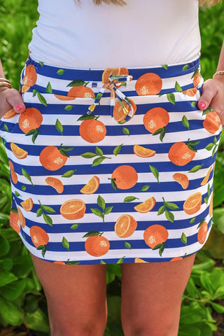 Everyday Skort - Orange Voyage