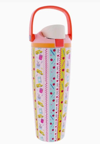 Teaching Is Sweet 30 oz. Water Bottle w/ Bucket Handle