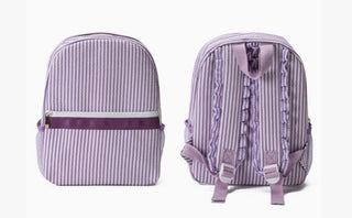 Kids Seersucker Belle Backpack