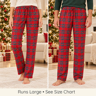 Tartan Plaid Bamboo Pajama Pants