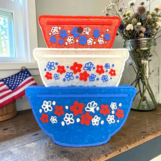 Vintage Americana Freshie | Patriotic Handmade Car Air Freshener