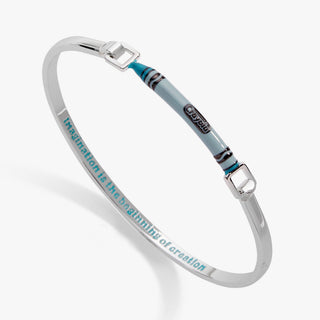 Crayola Blue Crayon Tension Bangle