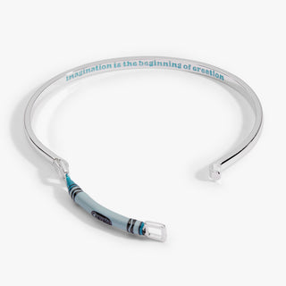 Crayola Blue Crayon Tension Bangle