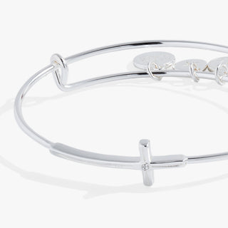 Cross Inline Bangle