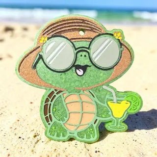 On Turtle Time Freshie | Cute Coastal Car Air Freshener