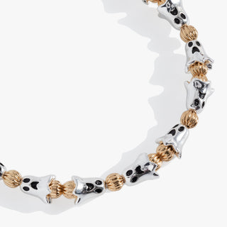 Ghost Beaded Bangle