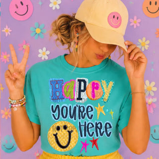 Happy You're Here Tee