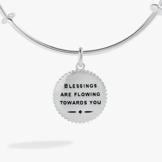 Sand Dollar Charm Bangle